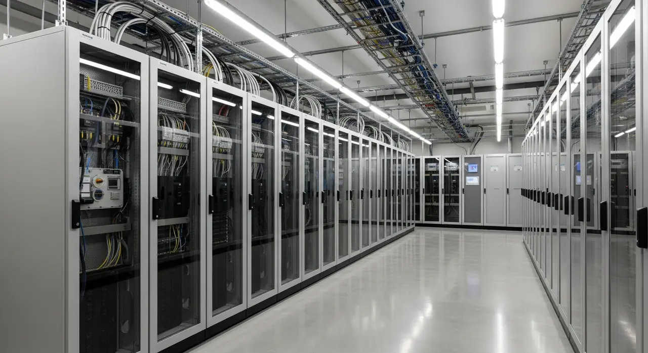 Industrial UPS Power Room